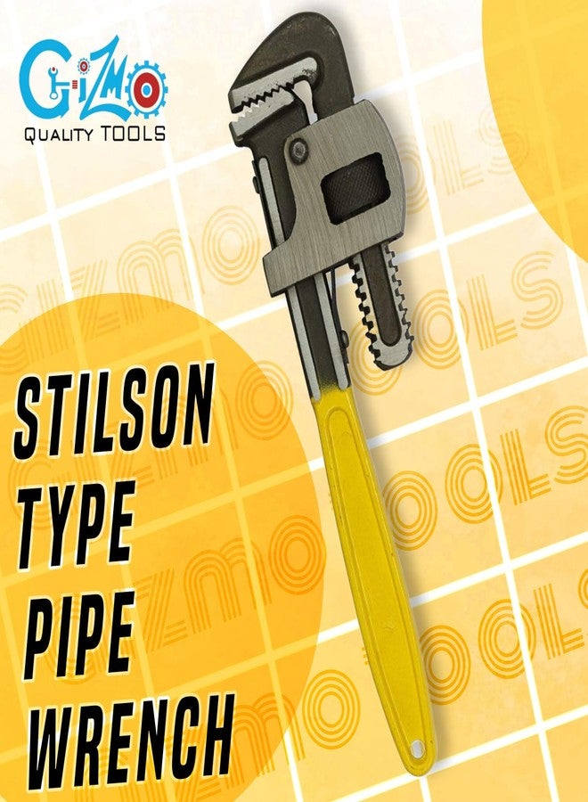 GIZMO Stilson Type Pipe Wrench for Plumbing (12 Inch) - Image 2